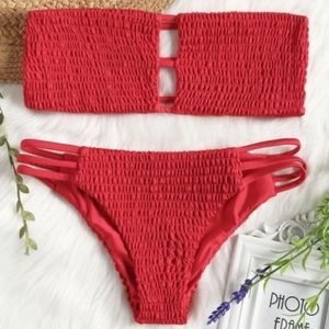 Zaful Red Bikini
